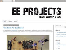 Tablet Screenshot of ee-projects.com
